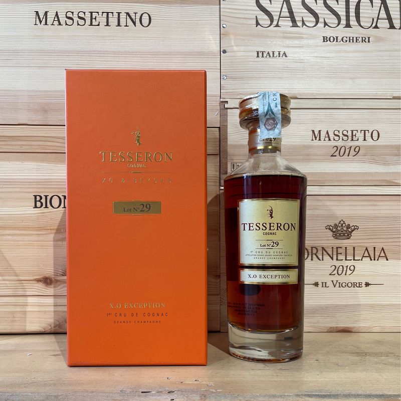 Cognac Tesseron Lot 29 Xo Exception Decanter
