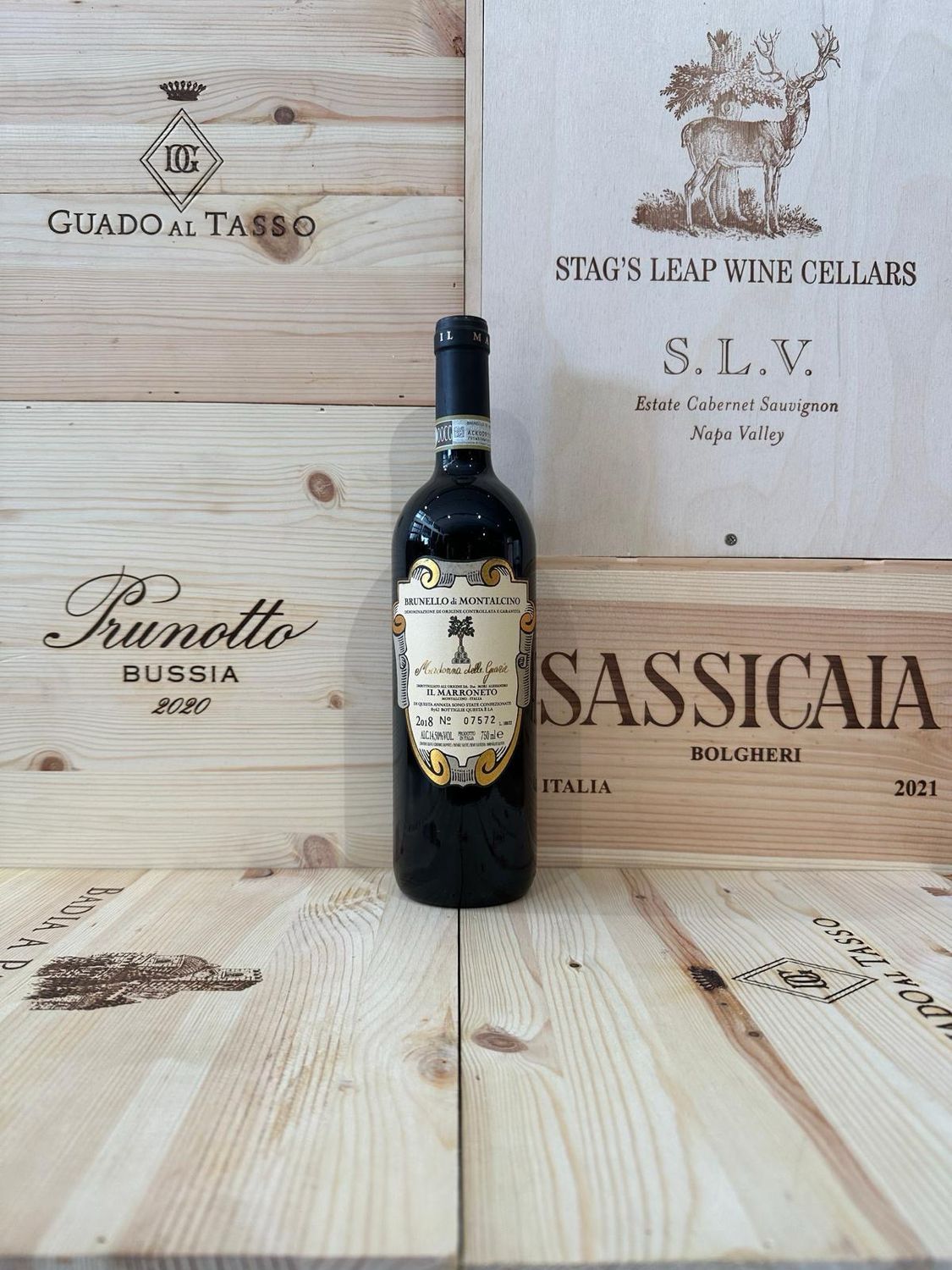 Brunello di Montalcino Il Marroneto " Madonna delle grazie " 2018