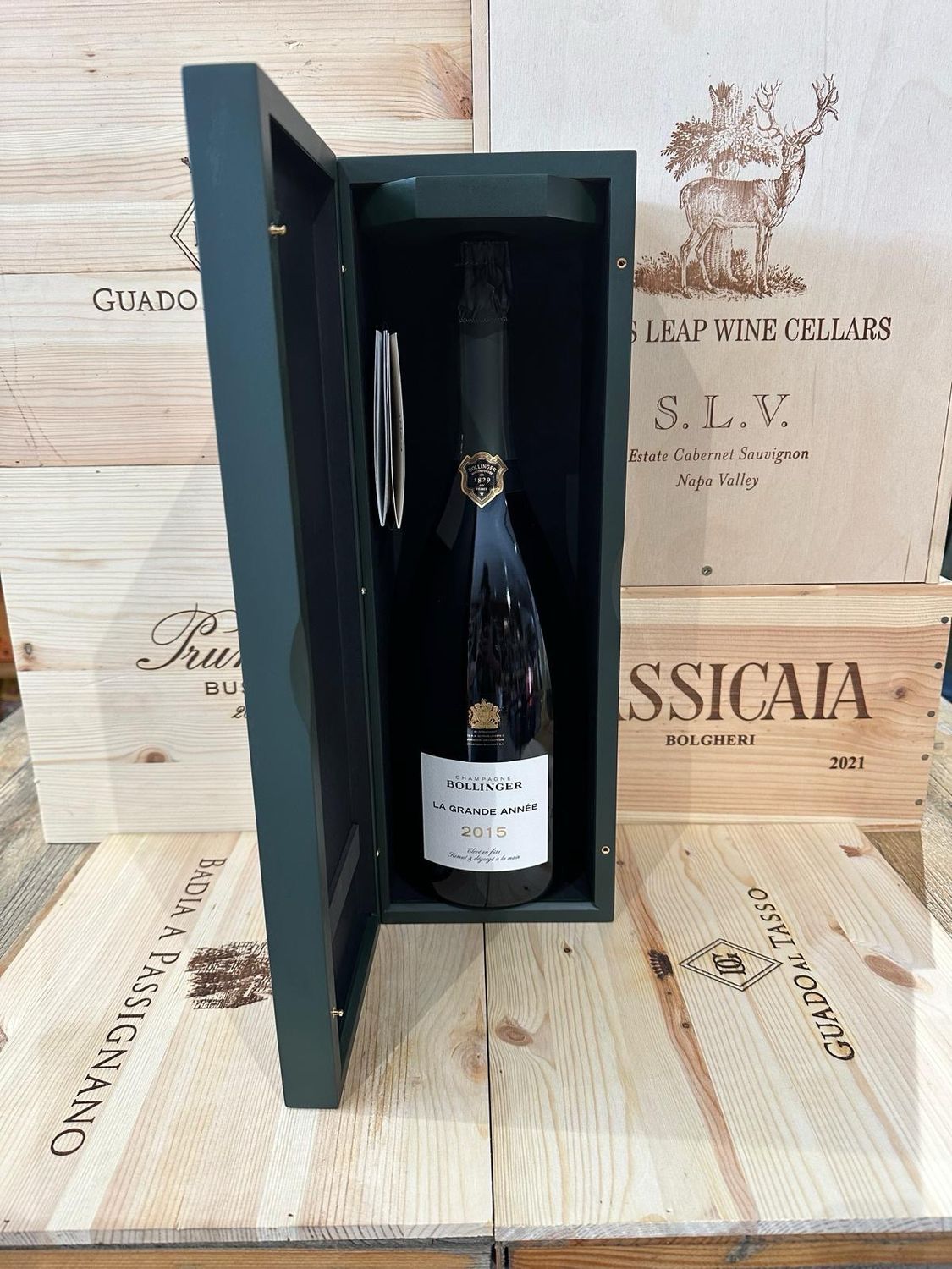 Champagne Bollinger " Grand anne'  brut " 2015 Magnum 1.5 lt