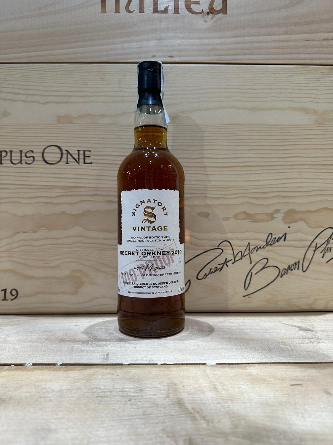 Single Malt Scotch Whisky Signatory Vintage "Secret Orkney 2010 " 14 anni -  100 proof edition # 23 oloroso sherry butts