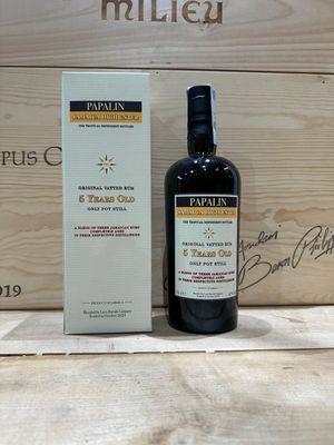 Rum Velier " Papalin "Jamaica 5 anni  original vatted rum