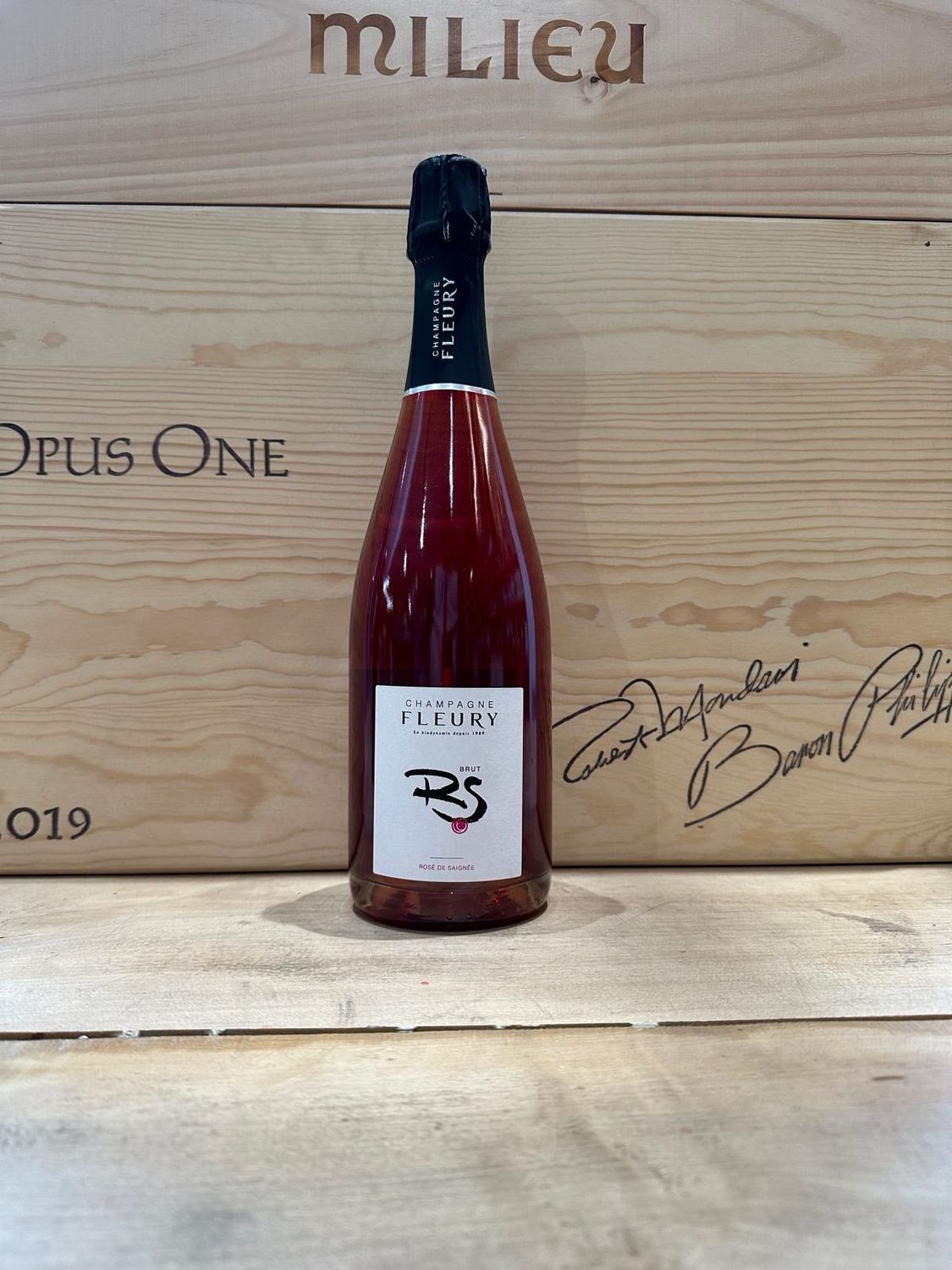 Champagne Rosé De Saignée Brut - Fleury
