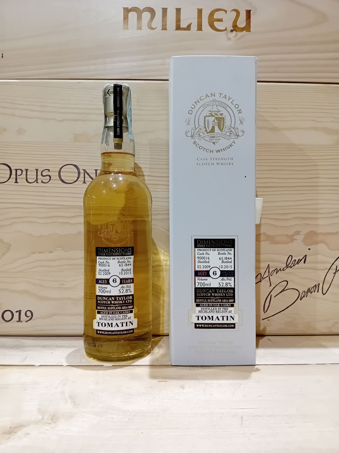 Single Malt Scotch Whisky " Tomatin  2009   Dimension Cask 900016 " Duncan Taylor