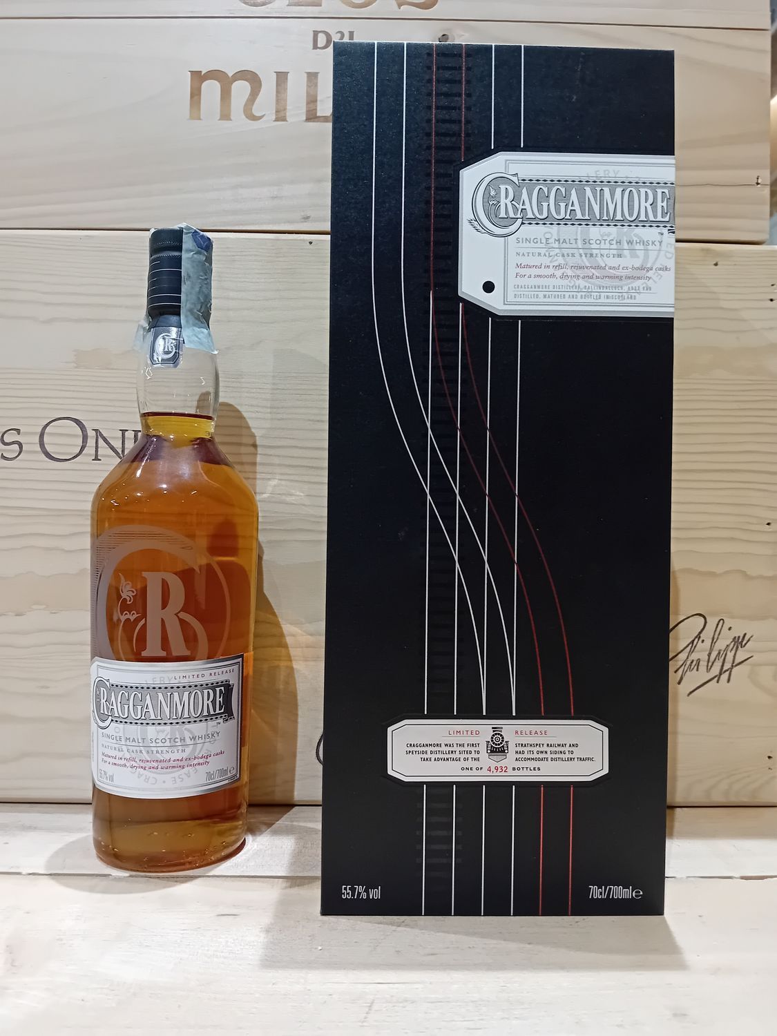 Single Malt Scotch Whisky Cragganmore " limited release "