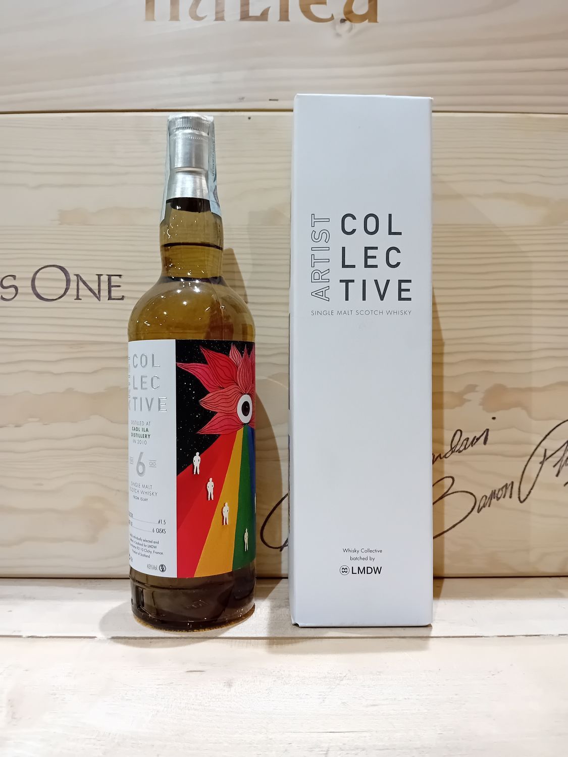 Single Malt Scotch Whisky Caol ila " Artist Collective " 6 anni - 2010 edition
