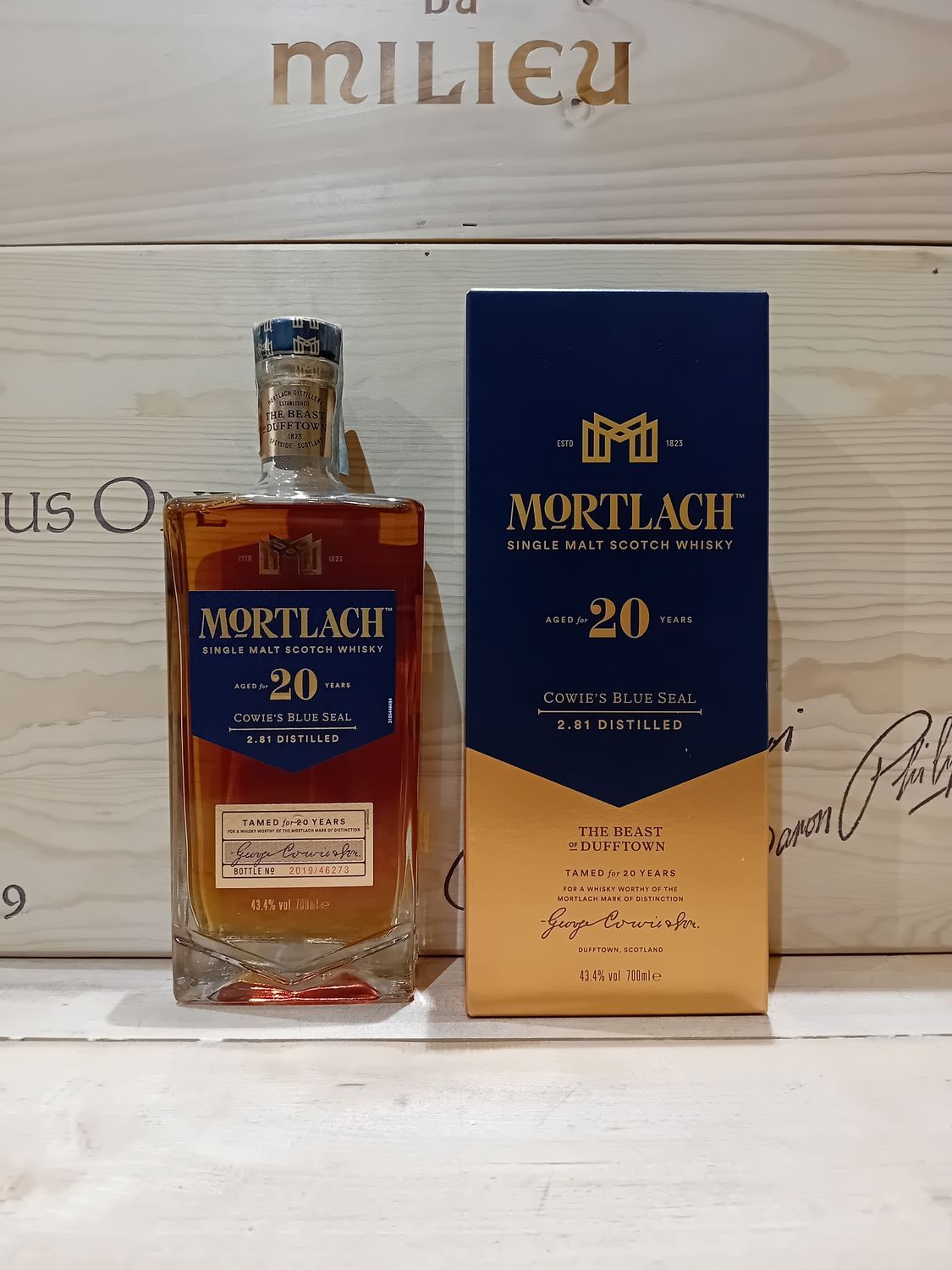 Single Malt Scotch Whisky Mortlach 20 Y.o " special release "