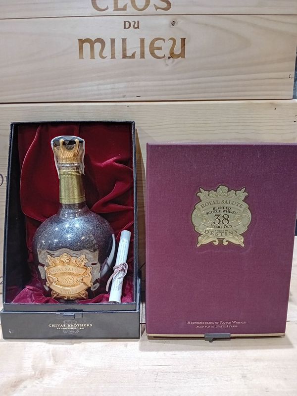 Whisky Chivas 38 anni  " Pietra Filosofale "