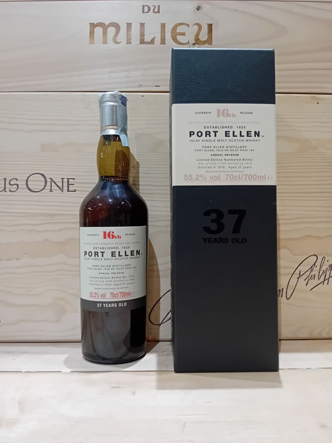 Single Malt Scotch Whisky " Port Ellen "  16 th edition 37 anni