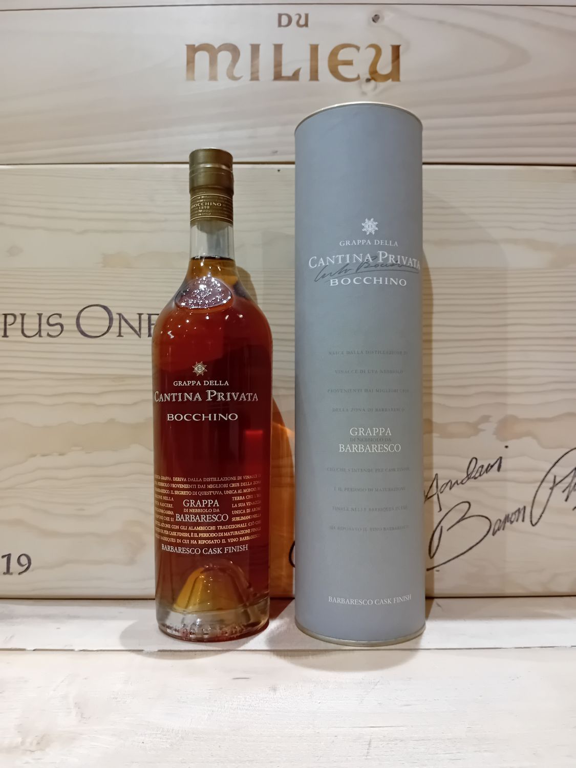Grappa di Barbaresco  " cantina privata "   barbaresco cask finish Bocchino
