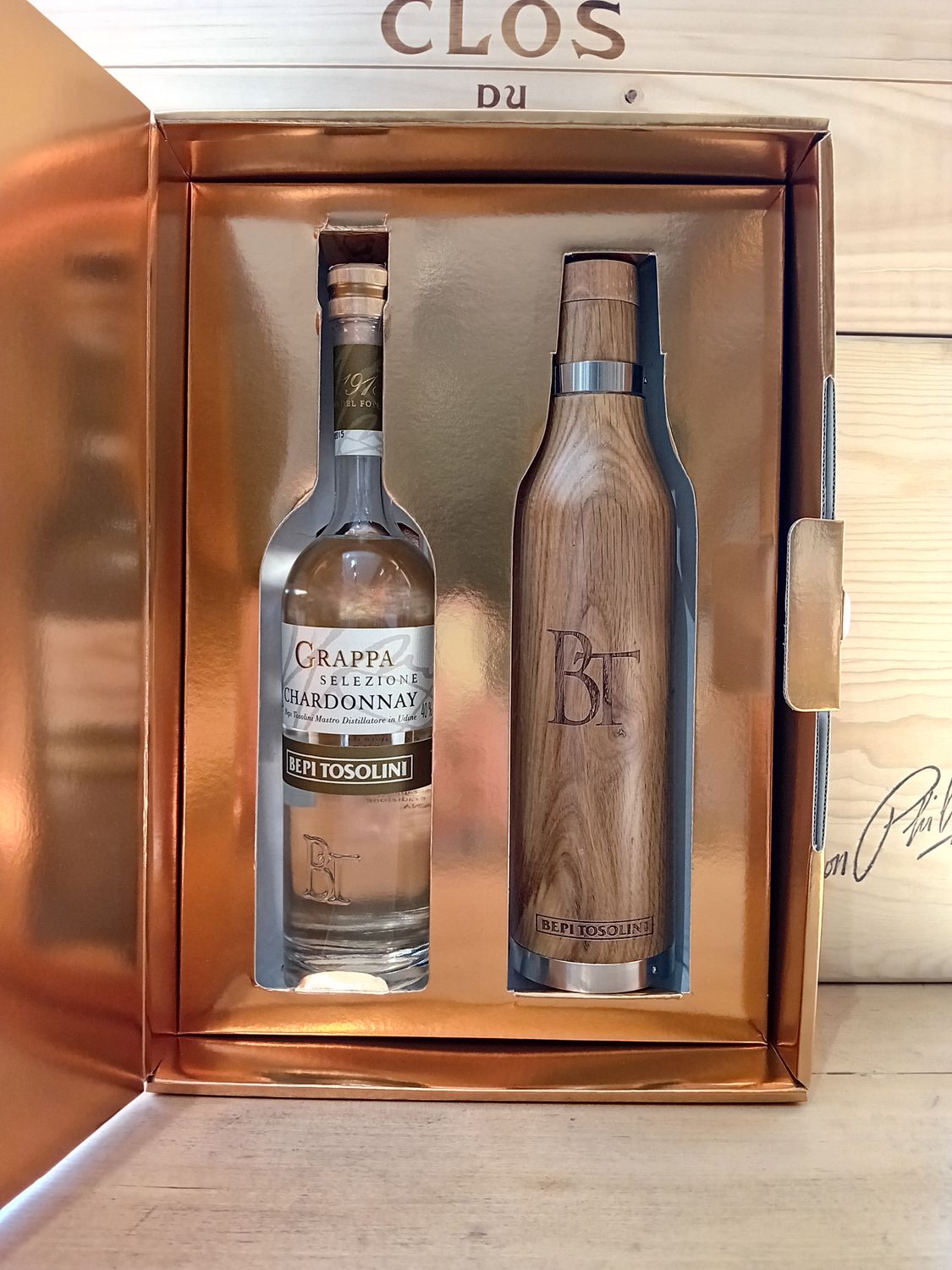 Grappa Chardonny  " oak edition  " Bepi Tosolini