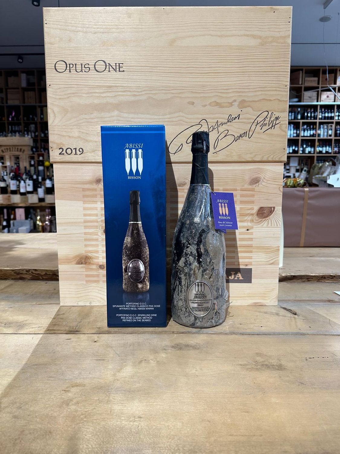 Spumante Bisson " Abissi " Portofino DOC  2019 Magnum 1.5 lt