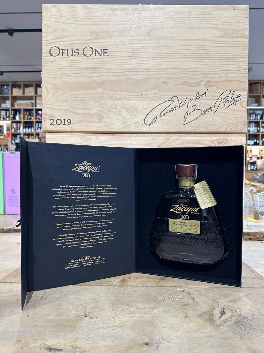 Rum Zacapa "Centenario XO " Vecchia Bottiglia