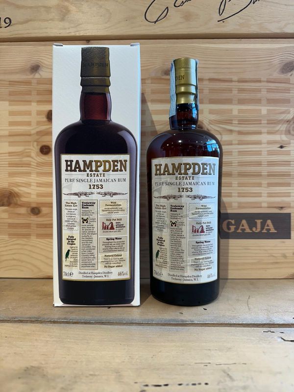 Rum Hampden " 1753 "