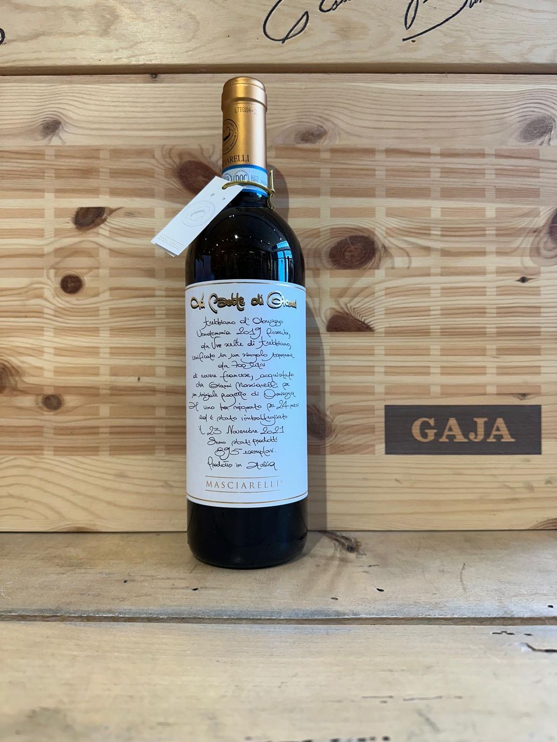 Trebbiano " La Botte di Gianni " Gianni Masciarelli 2019