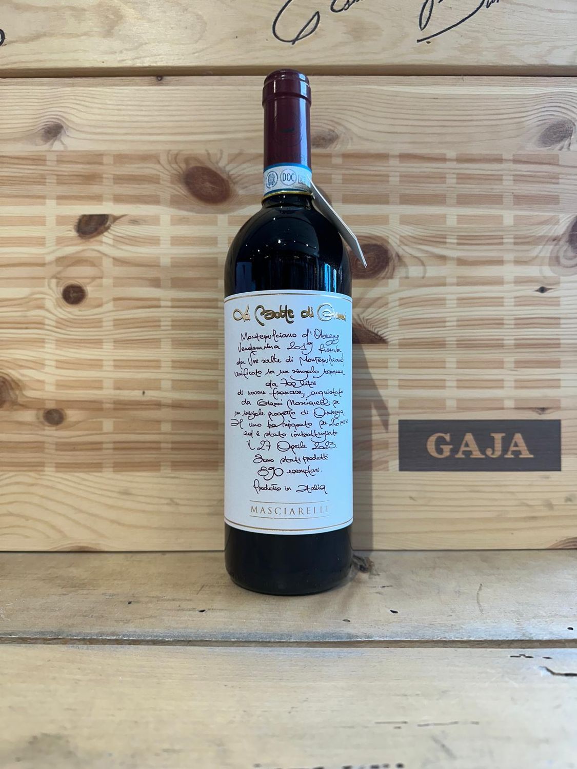 Montepulciano " La botte di Gianni " Gianni Masciarelli  2019