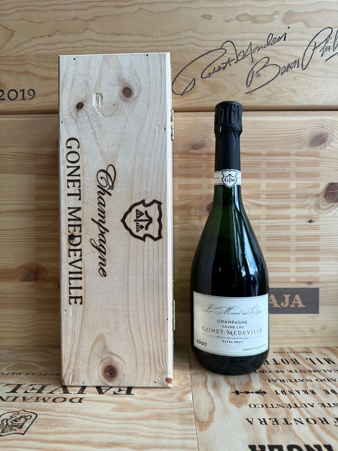 Champagne "Mesnil sur Oger " 2007  Gonet Medeville