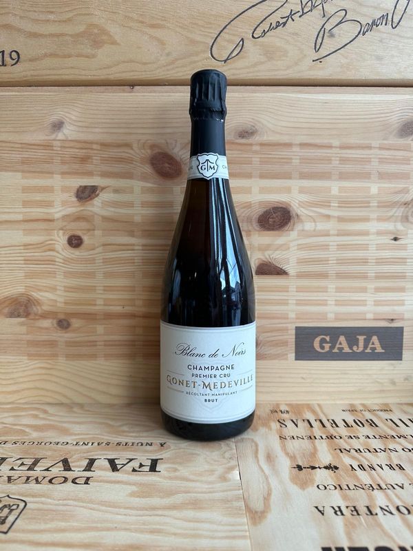Champagne "Blanc de Noirs  " Gonet Medeville
