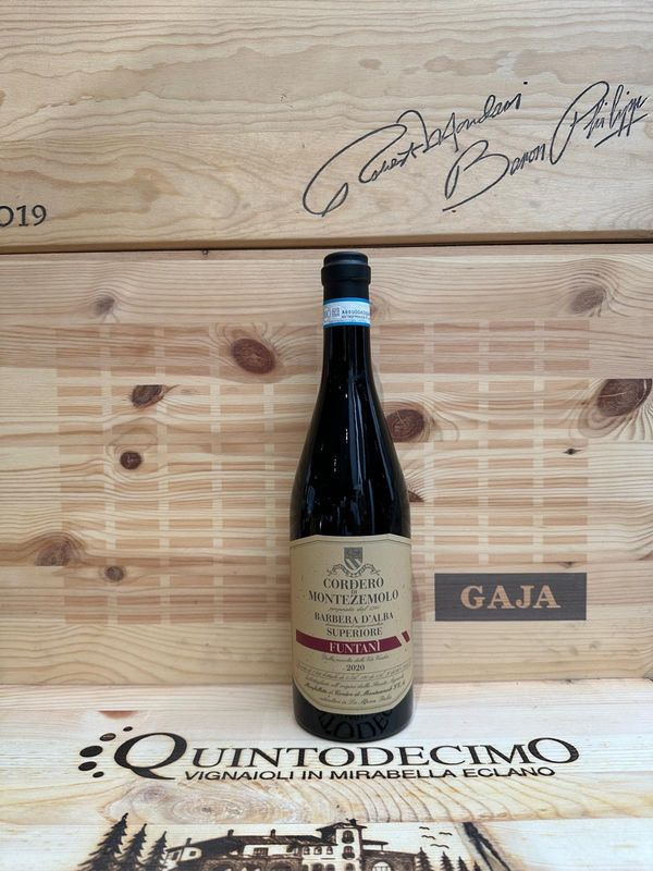 Barbera d'Alba Superiore  " Funtani "  Cordero di Montezemolo  2020