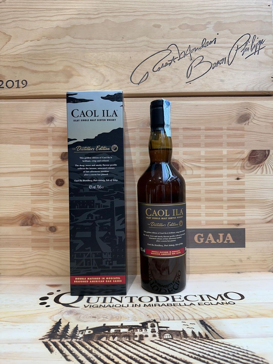 Single Malt Scotch Whisky Caol ila Distiller's edition
