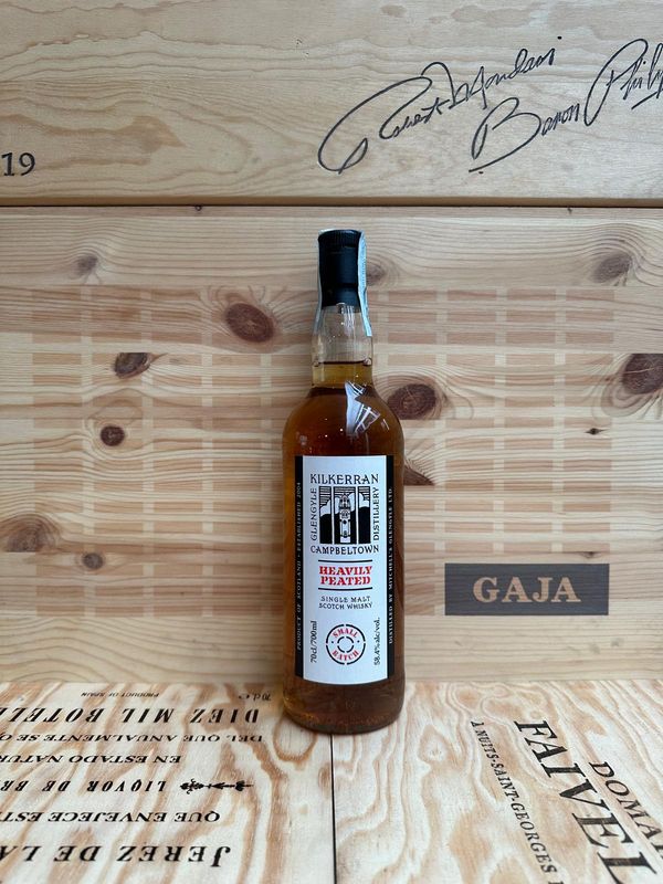 Single Malt Scotch Whisky Kilkerran " Heavily Peated " Batch No.12