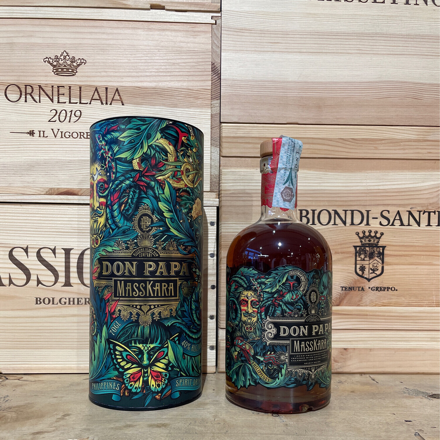 Rum Don Papa " Masskara " Limited Edition non astucciato