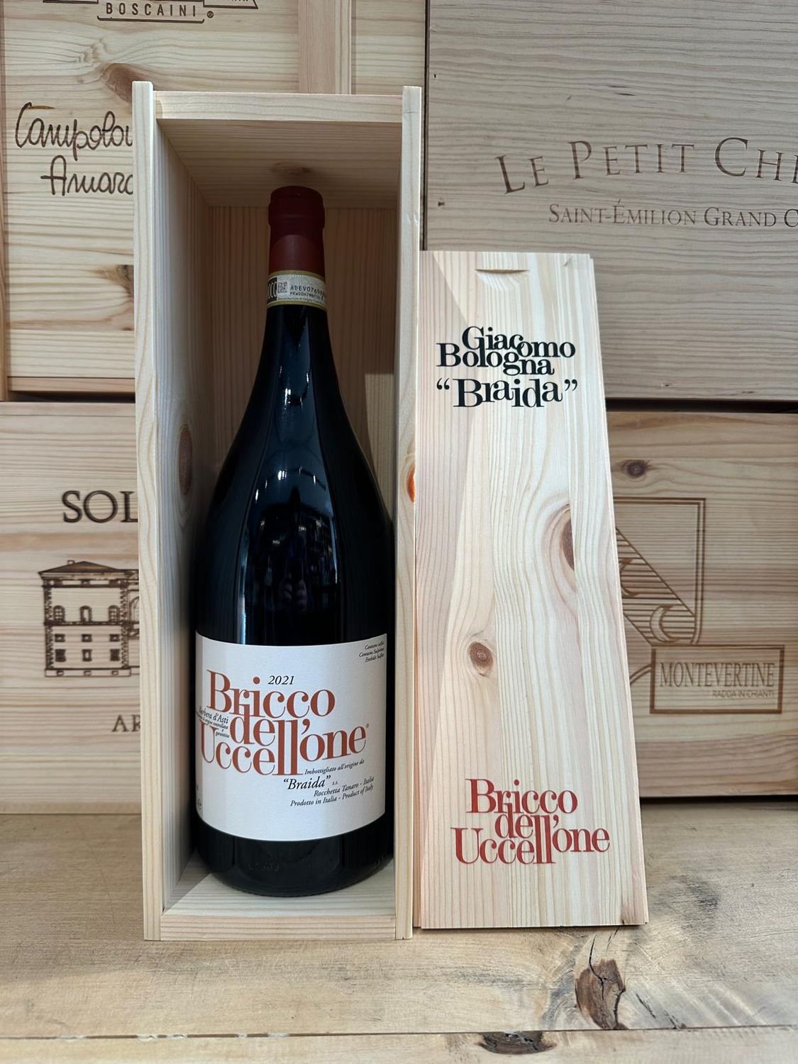 Barbera d'Asti DOCG   " Bricco dell'uccellone "  Magnum 1.5 lt Braida 2021