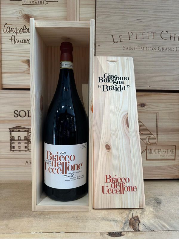 Barbera d'Asti DOCG   " Bricco dell'uccellone "  Magnum 1.5 lt Braida 2021