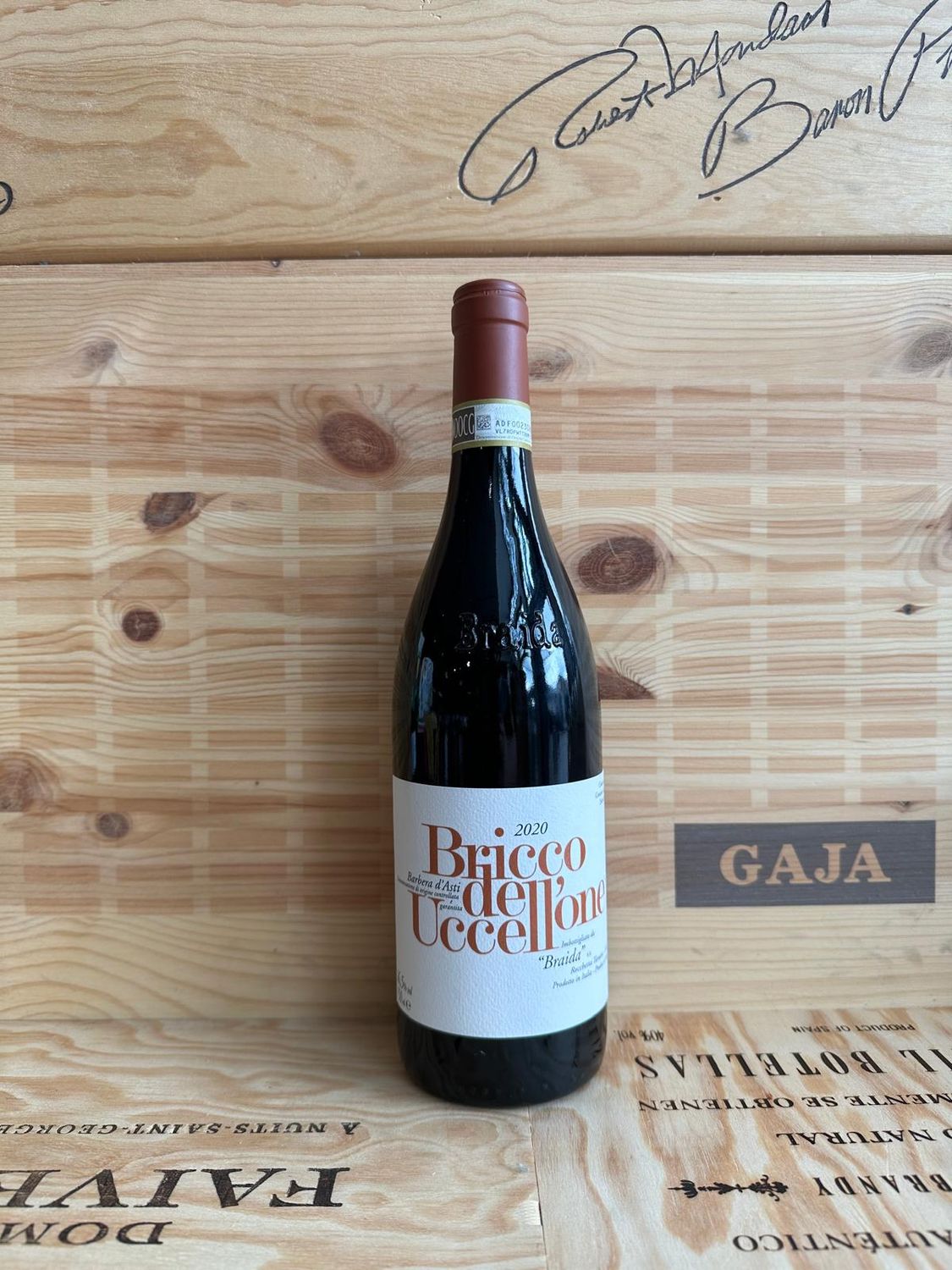 Barbera d'Asti DOCG   " Bricco dell'uccellone "  Braida 2020