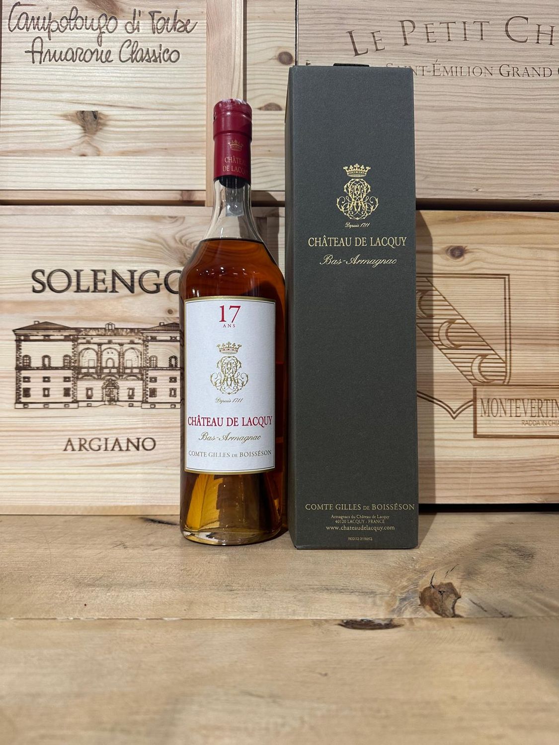 Armagnac Château de Lacquy 17 Anni