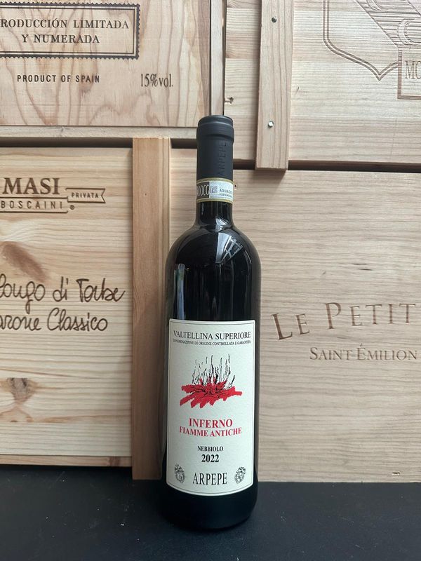 Valtellina Superiore Sassella ' Inferno Fiamme Antiche ' Arpepe 2022