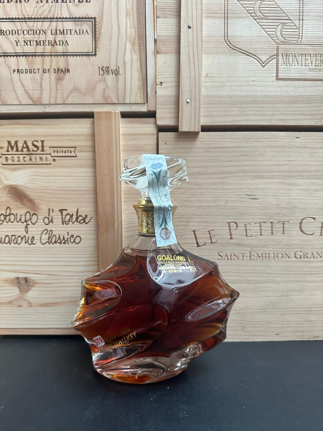 Single Malt Chinese Whiskey  Gaolong " STR Wine Cask "