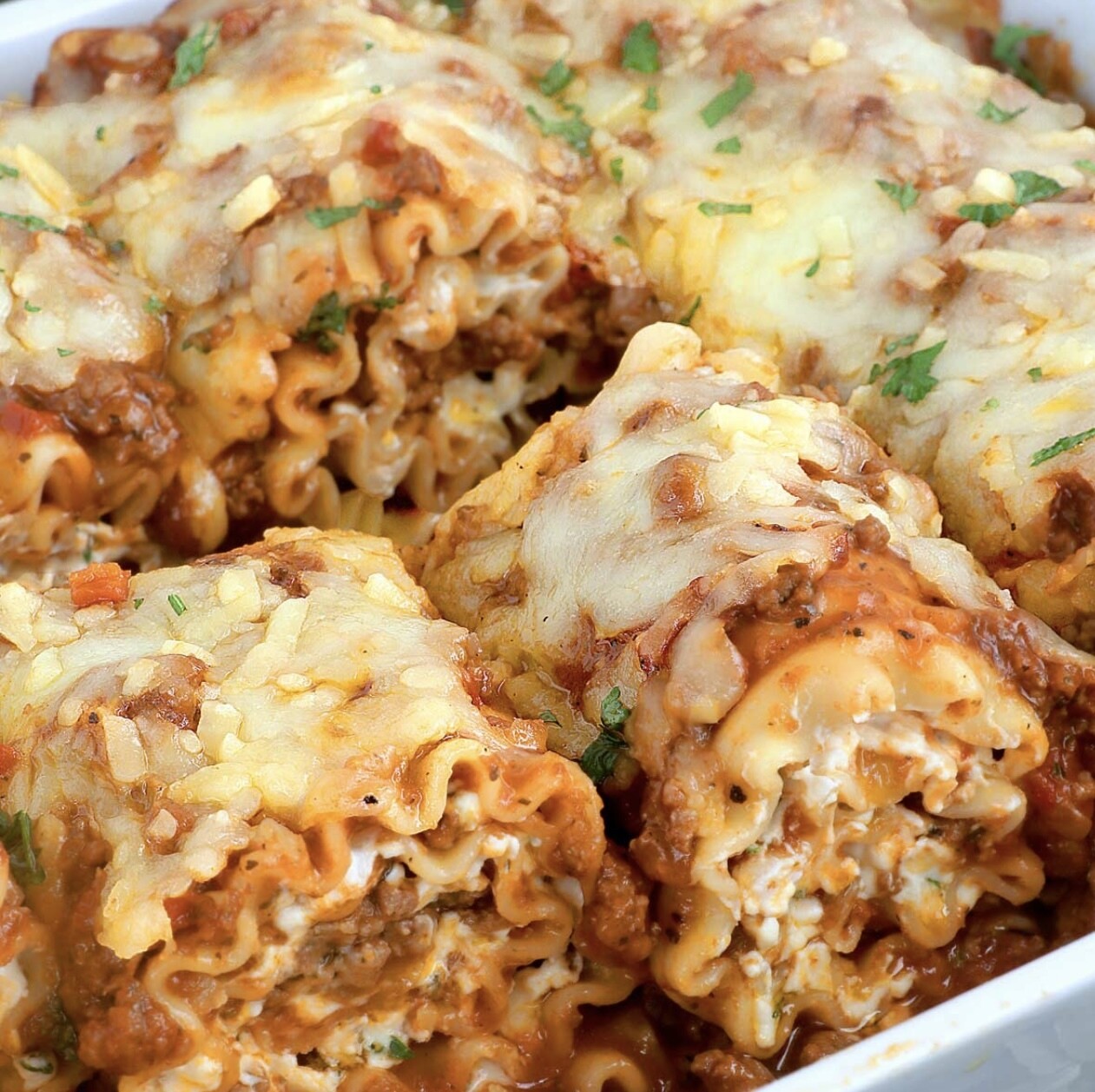 Baked Lasagna Rolls