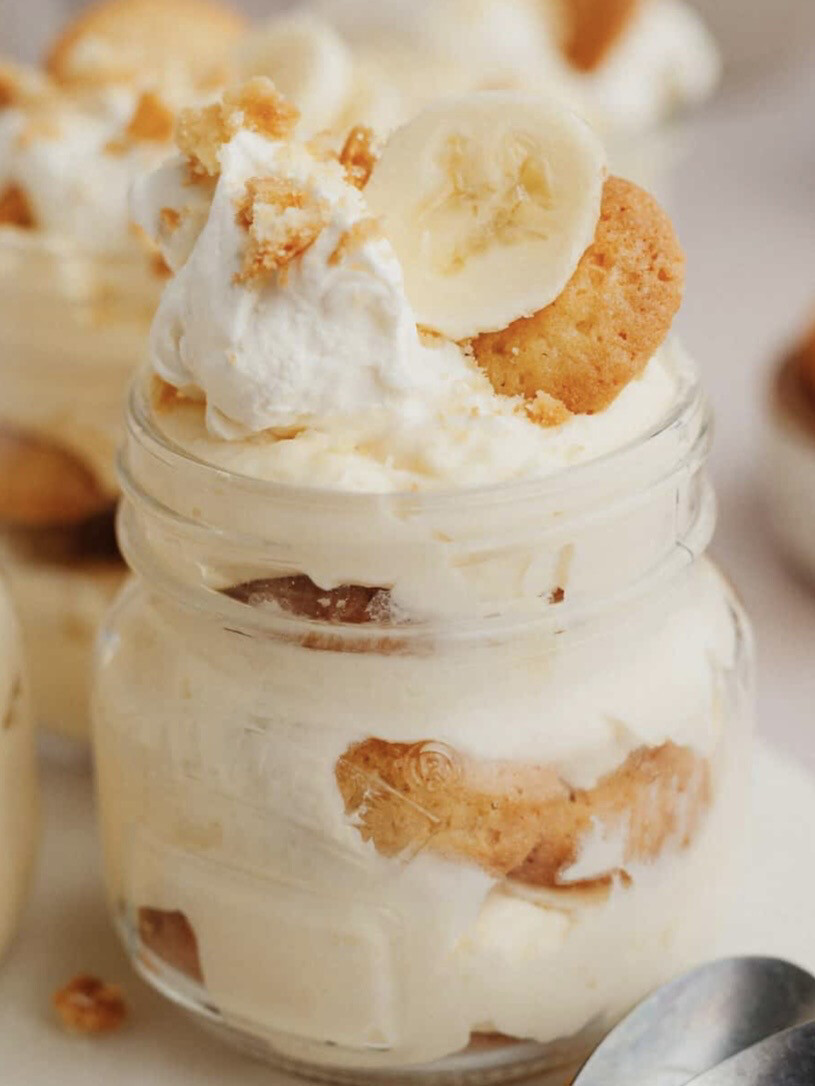 Banana Pudding Mini Mason Jar 4oz