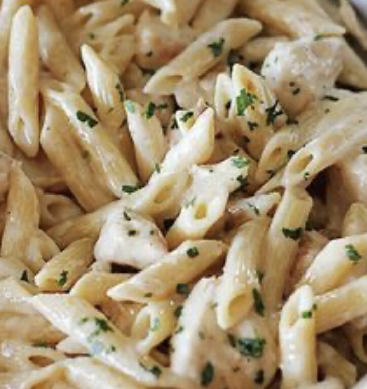 Chicken Penne Alfredo