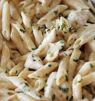 Chicken Penne Alfredo
