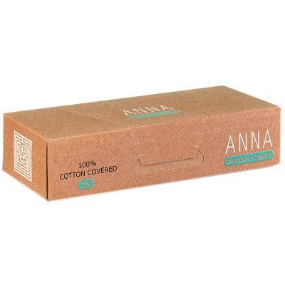 Anna organiese &#39;liners&#39; (boks van 12x 25&#39;s)