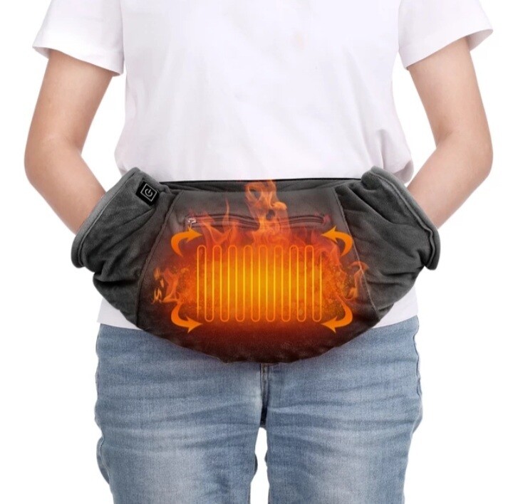Electric Heated Hand Warmer Muff Pouch