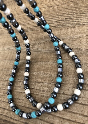 Collana bicolore