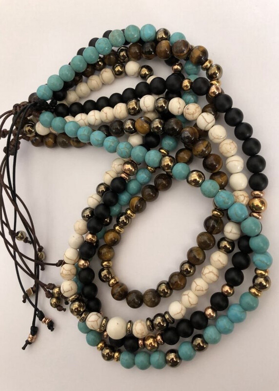 Collana in pietre naturali