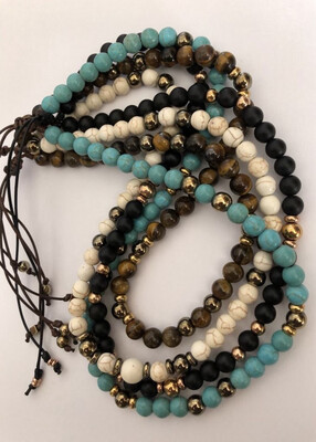 Collana in pietre naturali