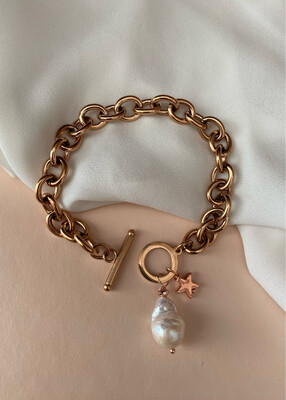 Bracciale catena rose gold