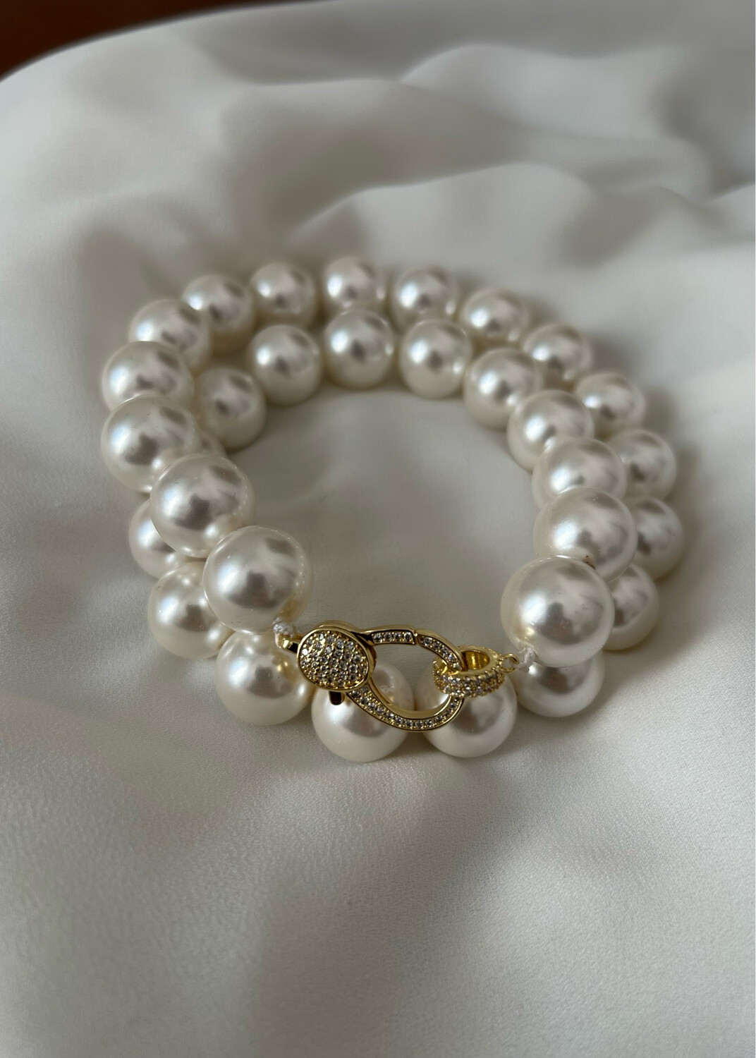 Collana perle maxi