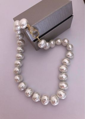 Collana ovaline maxi
