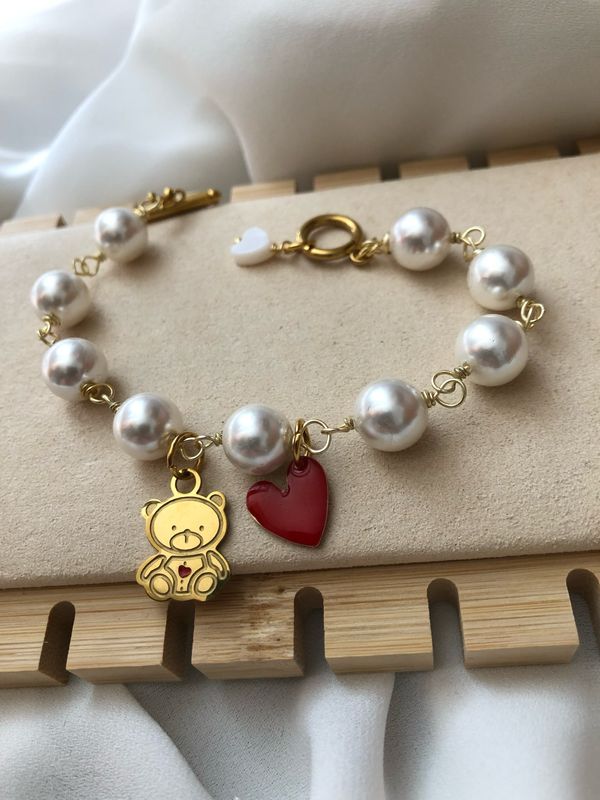 Bracciale teddy red