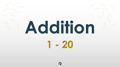 Arithmetic Part I: Addition (1 - 20)