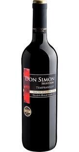Vino tinto don simon botella