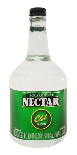 Aguardiente  nectar club cj*6*2000 garrafa