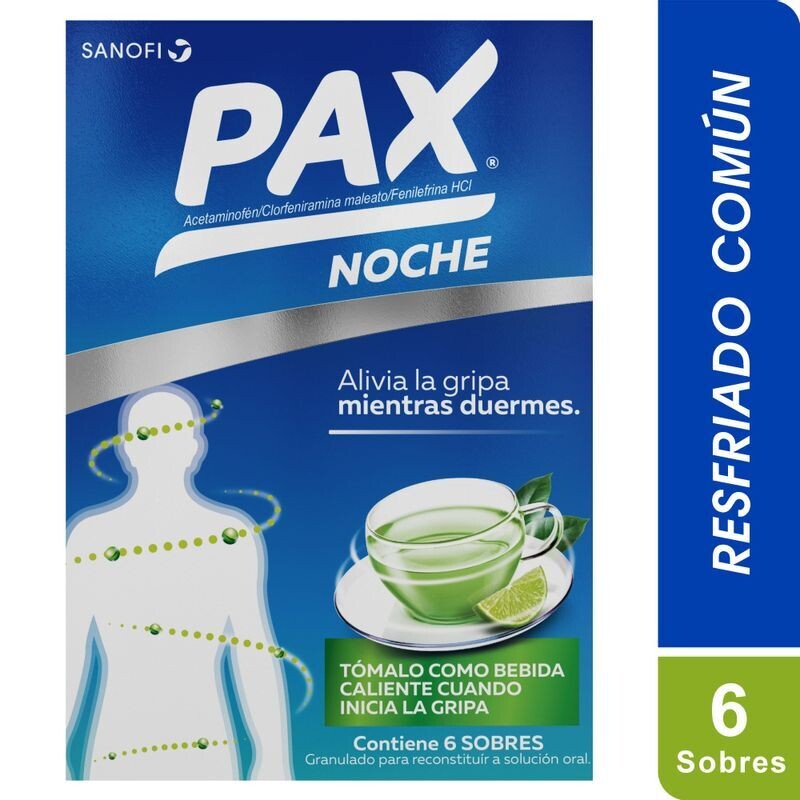 Pax noche bebida caliente
