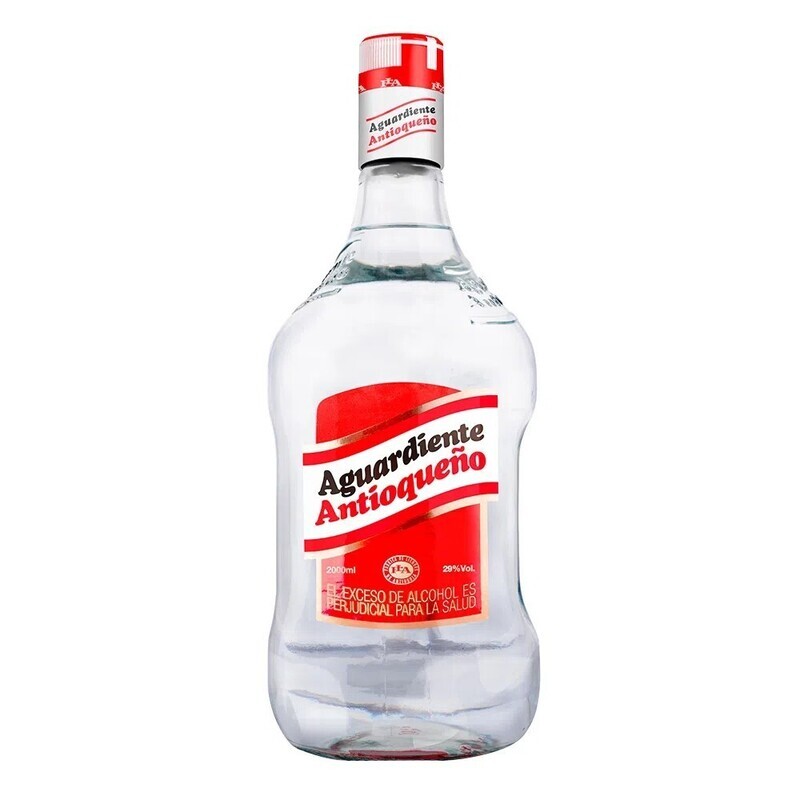 Aguardiente  antioqueño cte grfa*6*2000 garrafa