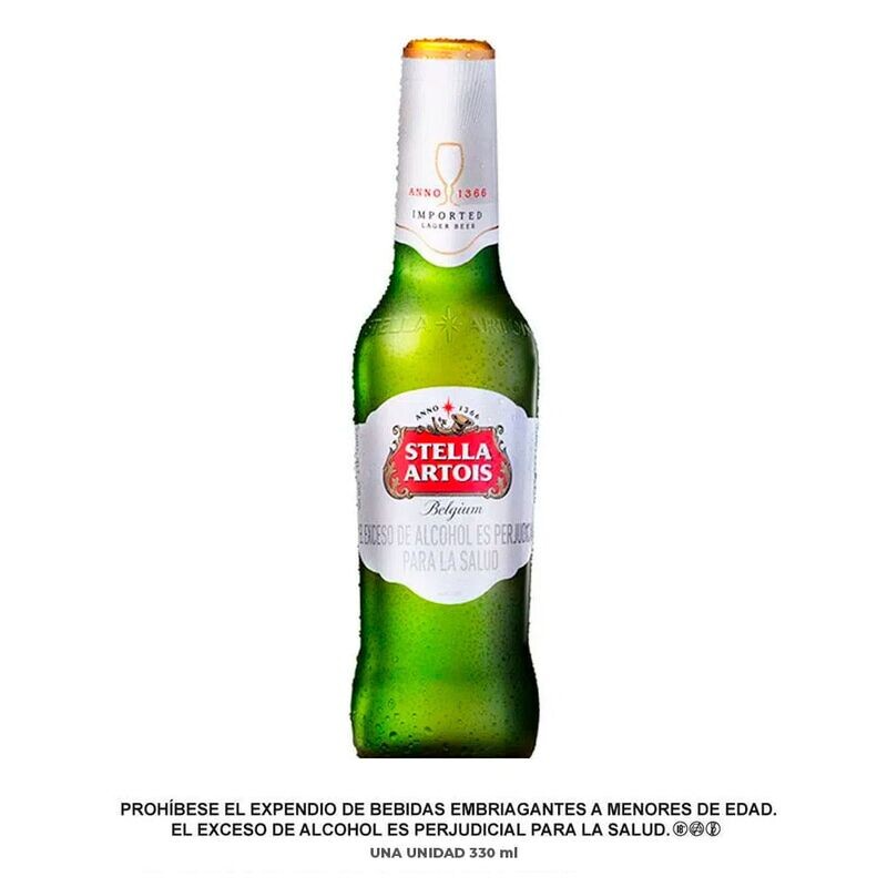 Stella arois botella
